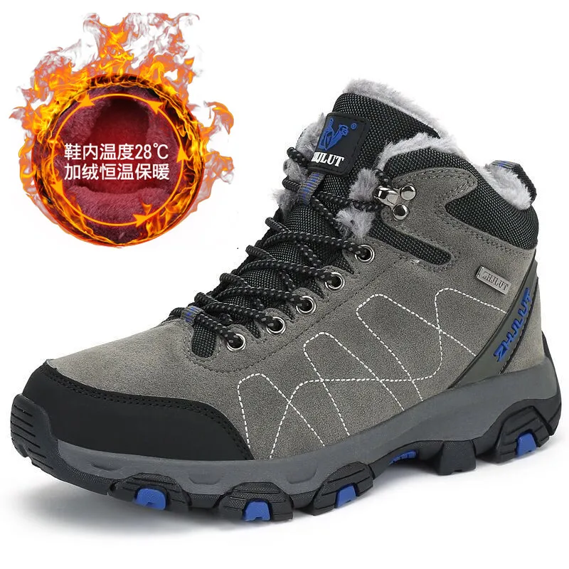 36-47 Brand Winter Fur Supper Warm Snow Boots For Men Adult Male Shoes Non Slip Rubber Casual Work Safety Casual Ankle Boots
36-47 Brand Winter Fur Supper Warm Snow Boots For Men Adult Male Shoes Non Slip Rubber Casual Work Safety Casual Ankle Boots