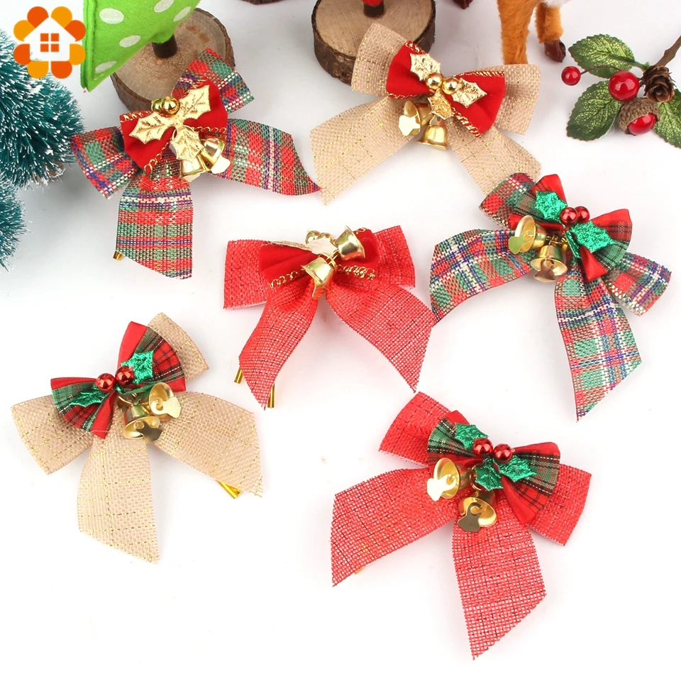 4PCS/Lot DIY Hemp Christmas Bow Bell Pendant Mini Bows For Home Garden Xmas Tree Christmas New Year Party Kids Gifts Decoration
4PCS/Lot DIY Hemp Christmas Bow Bell Pendant Mini Bows For Home Garden Xmas Tree Christmas New Year Party Kids Gifts Decoration