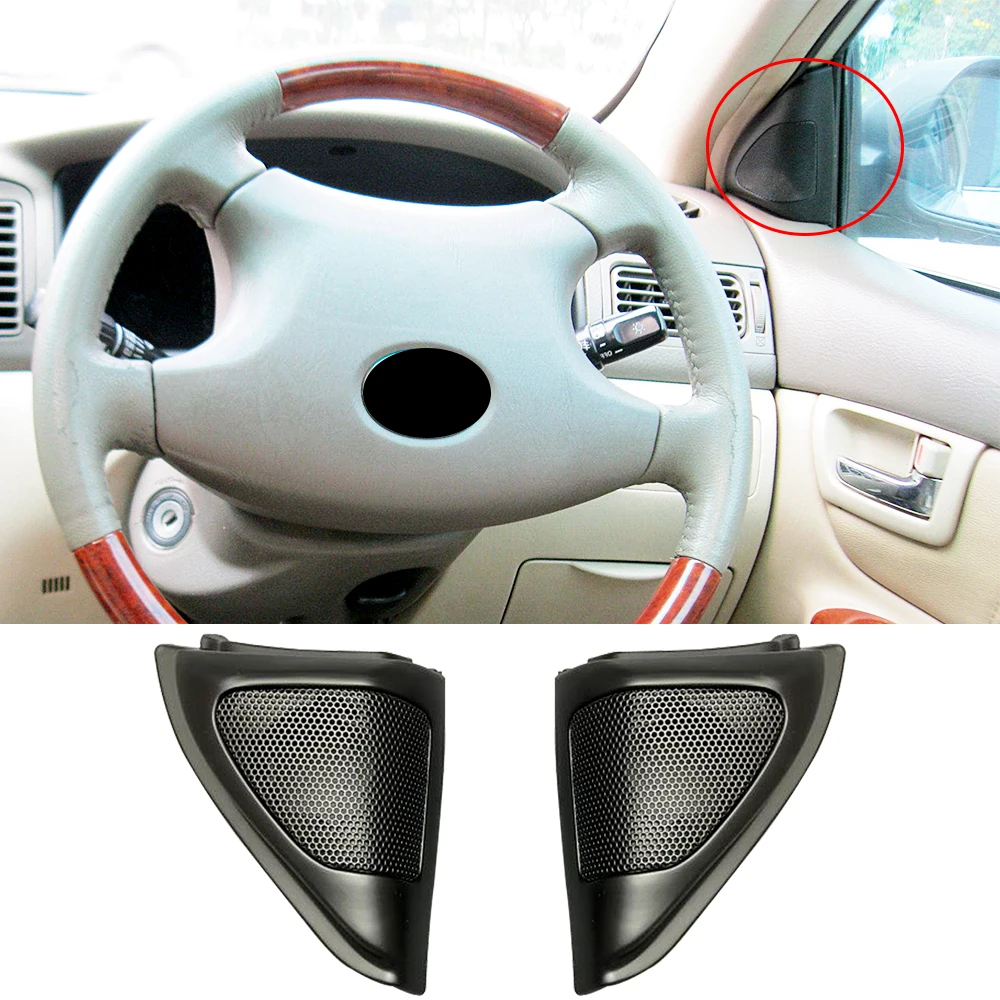 Tweeter speaker cover upgrade for Toyota corolla 2003-2018 series auto front door high pitch loudspeaker lid treble horn case
Tweeter speaker cover upgrade for Toyota corolla 2003-2018 series auto front door high pitch loudspeaker lid treble horn case