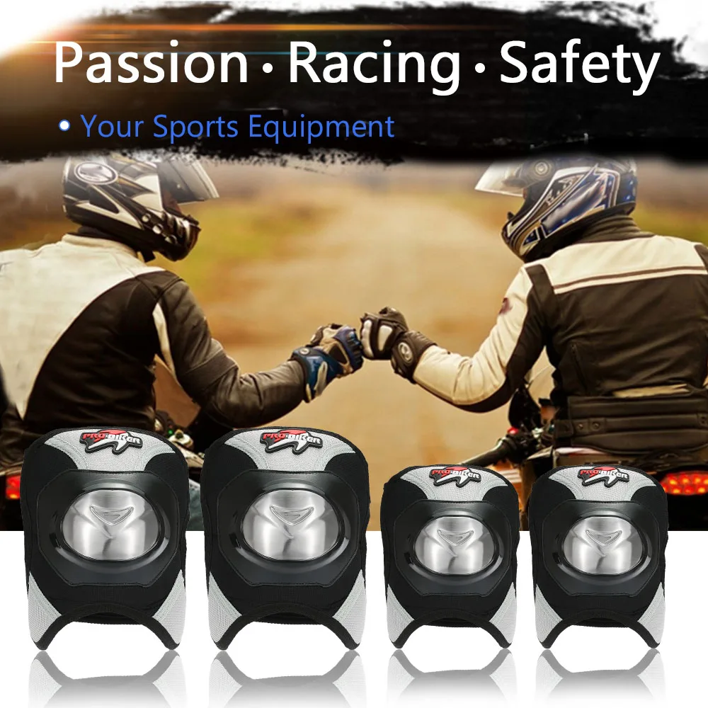 Hot New PRO-BIKER Motorcycle Elbow & Knee Protector 4PCS Motocross Guards Protective Pads for Skating Skateboard Sports Safety
Hot New PRO-BIKER Motorcycle Elbow & Knee Protector 4PCS Motocross Guards Protective Pads for Skating Skateboard Sports Safety