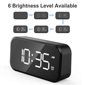 Digital Dimmable Alarm Clock Large LED Screen USB Interface Home Decor Office Desktop Table Decor Electric Clock
Digital Dimmable Alarm Clock Large LED Screen USB Interface Home Decor Office Desktop Table Decor Electric Clock