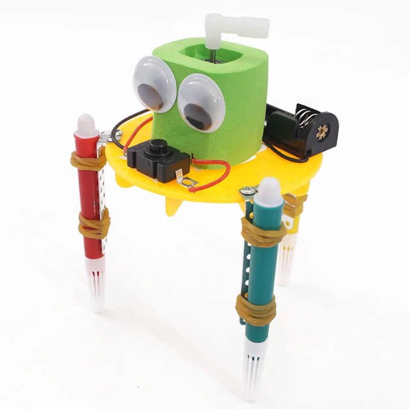 Раннее Обучение DIY кракули робот технологии небольшие изобретения обучающие