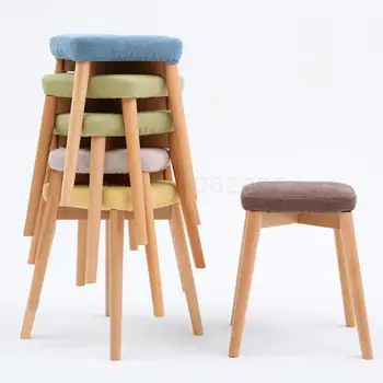 Fashionable Low Stool, Solid Wooden Dining Stool, Square Stool, Cloth Dressing Stool, Fashionable Makeup Stool, Bench, Home Stoo
Fashionable Low Stool, Solid Wooden Dining Stool, Square Stool, Cloth Dressing Stool, Fashionable Makeup Stool, Bench, Home Stoo