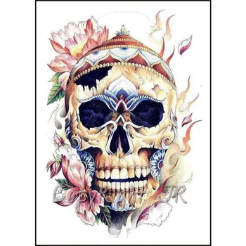 New Halloween Temporary Tattoo Sticker Day Of The Dead Face Mask Sugar Skull Tattoo Sticker Stage Props Art Makeup
New Halloween Temporary Tattoo Sticker Day Of The Dead Face Mask Sugar Skull Tattoo Sticker Stage Props Art Makeup