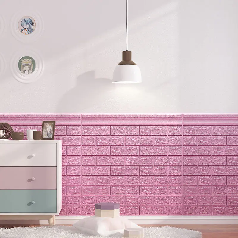 Wallpaper Sticker Self-adhesive Wall Stickers 3D Stereo Wall Skirt Waist Line Brick Brick Wallpaper Living Room Wall Panel
Wallpaper Sticker Self-adhesive Wall Stickers 3D Stereo Wall Skirt Waist Line Brick Brick Wallpaper Living Room Wall Panel