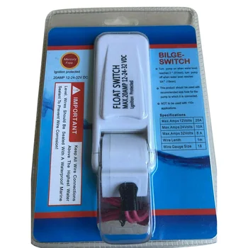 Portable Leakproof Water Level Float Switch On Off Boat Electric DC Controller Flow Sensor Automatic For Bilge Pump 12V 24V 32V
Portable Leakproof Water Level Float Switch On Off Boat Electric DC Controller Flow Sensor Automatic For Bilge Pump 12V 24V 32V