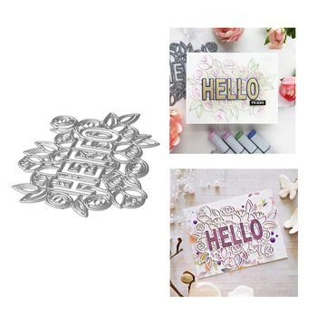 New 2020 Layering Metal Cutting Dies and Scrapbooking For Paper Making Background Hello Words Card Frame Embossing Craft Set
New 2020 Layering Metal Cutting Dies and Scrapbooking For Paper Making Background Hello Words Card Frame Embossing Craft Set