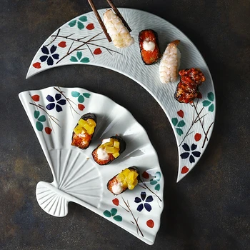 12-inch Japanese-style Art Ceramic Western-style Steak Sushi Plate Home Rectangular Cuisine Ramen Dessert Flat Plate Tableware
12-inch Japanese-style Art Ceramic Western-style Steak Sushi Plate Home Rectangular Cuisine Ramen Dessert Flat Plate Tableware