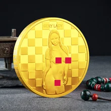 Lucky Coin Girl Head And Tail Challenge Coin Sexy Girl Sexy Lady Mature Gold Toy Gift Gold Plated Challenge Coin ,Gold Coin #12
Lucky Coin Girl Head And Tail Challenge Coin Sexy Girl Sexy Lady Mature Gold Toy Gift Gold Plated Challenge Coin ,Gold Coin #12