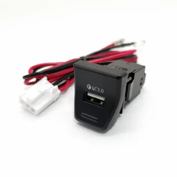 Central Control Position QC3.0 Car Charger Lossless Upgrade Car Phone Charger for Toyota RAV4 Rav 4 AURIS 2019 2020 5th Xa50 
Central Control Position QC3.0 Car Charger Lossless Upgrade Car Phone Charger for Toyota RAV4 Rav 4 AURIS 2019 2020 5th Xa50