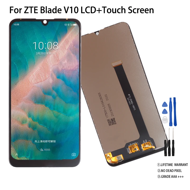 For ZTE Blade V10 LCD Display Touch Screen Digitizer For ZTE Blade V10 Display Assembly Replacement Screen LCD
For ZTE Blade V10 LCD Display Touch Screen Digitizer For ZTE Blade V10 Display Assembly Replacement Screen LCD