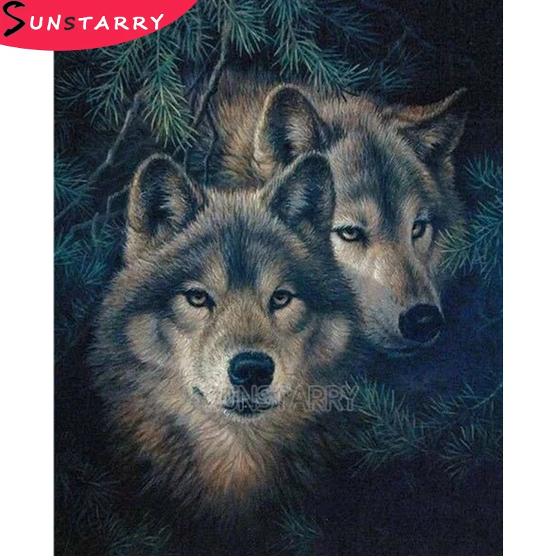 5D Diamond Painting Full Square/Round Animal Diamond Embroidery Rhinestones Pictures Diamond Mosaic Moon Wolf Home Decor Gift
5D Diamond Painting Full Square/Round Animal Diamond Embroidery Rhinestones Pictures Diamond Mosaic Moon Wolf Home Decor Gift