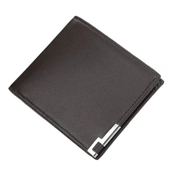 Short Style Wallet PU Leather Folding Horizontal And Vertical Solid Color Iron Edge Multi Card Wallet Wallet Men
Short Style Wallet PU Leather Folding Horizontal And Vertical Solid Color Iron Edge Multi Card Wallet Wallet Men