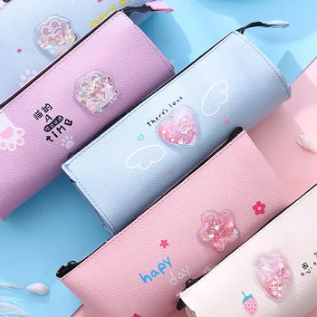 creative pencil case simple deer velvet leather large capacity stationery box pencil bag student stationery
creative pencil case simple deer velvet leather large capacity stationery box pencil bag student stationery