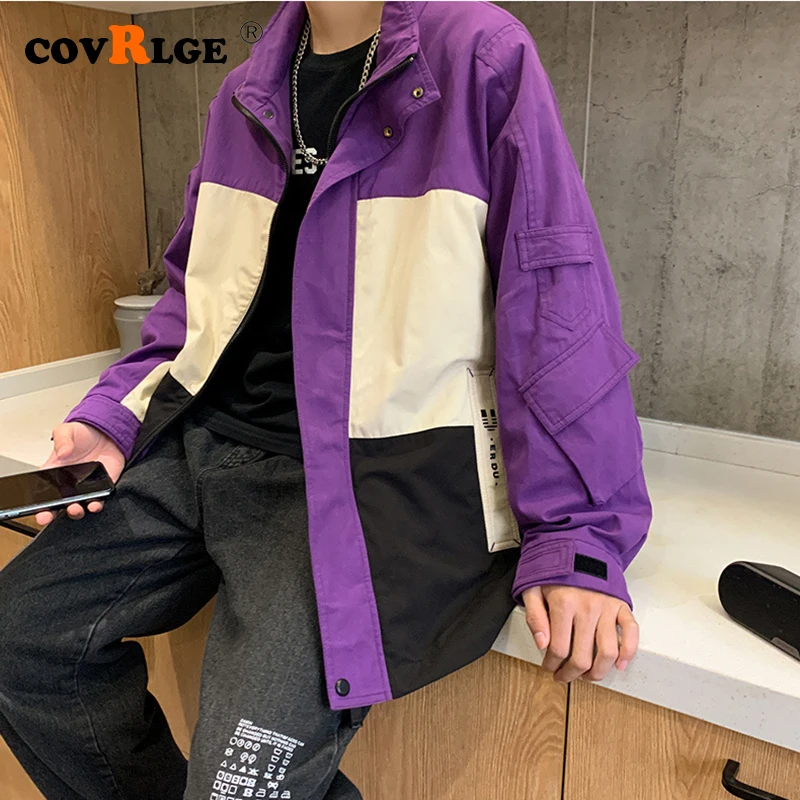 spring autumn new arrival Hong Kong style ins stand collar loose jacket men's color matching casual jacket streetwear MWJ179
spring autumn new arrival Hong Kong style ins stand collar loose jacket men's color matching casual jacket streetwear MWJ179