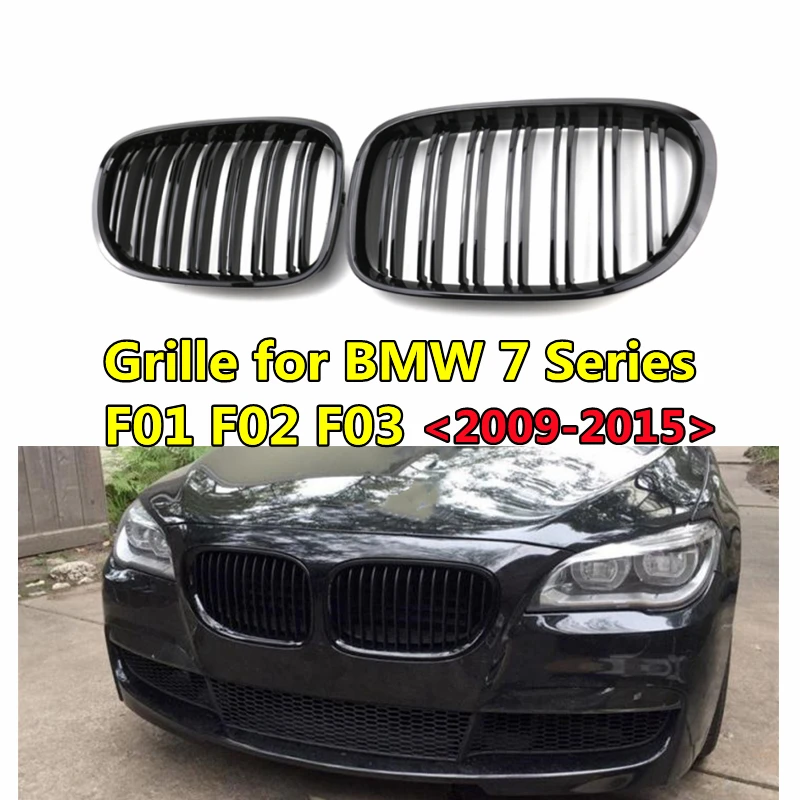 2pcs Modified Grille For BMW F01 F02 F03 Series Accessories 730 735 740 745 Car Front Bumper Replacement Racing Grills 2009-2015
2pcs Modified Grille For BMW F01 F02 F03 Series Accessories 730 735 740 745 Car Front Bumper Replacement Racing Grills 2009-2015