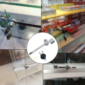 1 x showcase lock with keys Lock Drawer Push Lock Sliding Door Showcase Cupboard Cabinet Security Chain Furniture Hardware
1 x showcase lock with keys Lock Drawer Push Lock Sliding Door Showcase Cupboard Cabinet Security Chain Furniture Hardware