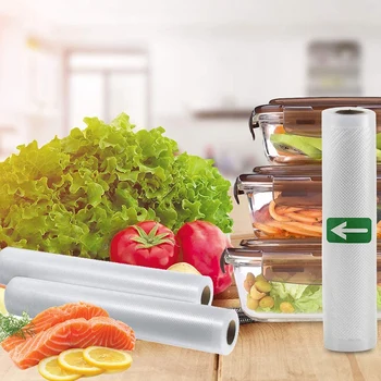Vacuum Sealer Bags, Commercial Grade Bag for Foodsaver and Seal a Meal Vacuum Sealers, BPA-Free and FDA Approved (4 Roll)
Vacuum Sealer Bags, Commercial Grade Bag for Foodsaver and Seal a Meal Vacuum Sealers, BPA-Free and FDA Approved (4 Roll)
