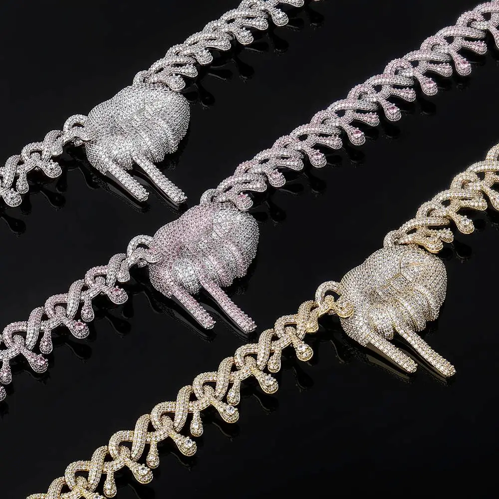 2020 New 22mm Cuban Chain Micro Pave Necklace With Lips Pendant High Quality Iced Out Cubic Zirconia Hip Hop Jewelry
2020 New 22mm Cuban Chain Micro Pave Necklace With Lips Pendant High Quality Iced Out Cubic Zirconia Hip Hop Jewelry