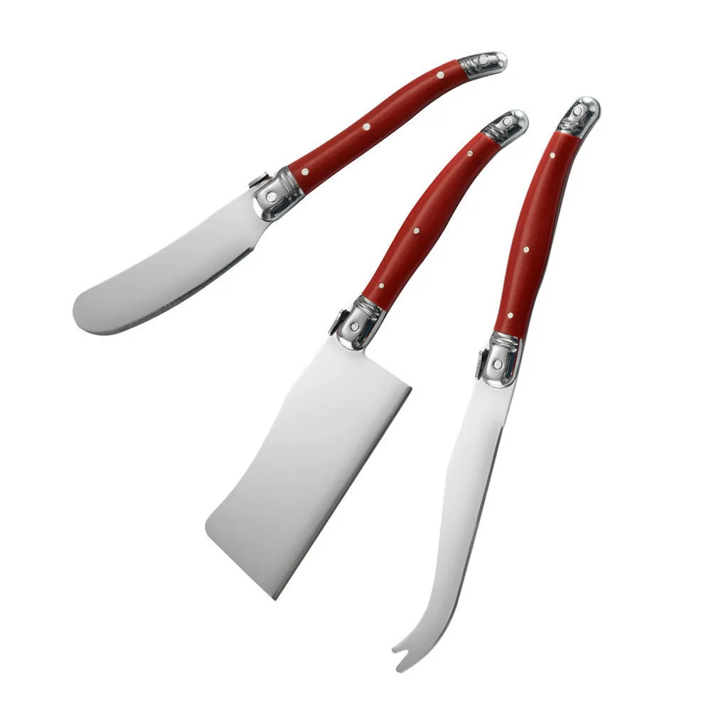 XYj 3pcs/Set Laguiole Style Stainless Steel Knives Cheeses Slicer Butter Cutter Dinnerware Cutlery Spatula Tools
XYj 3pcs/Set Laguiole Style Stainless Steel Knives Cheeses Slicer Butter Cutter Dinnerware Cutlery Spatula Tools