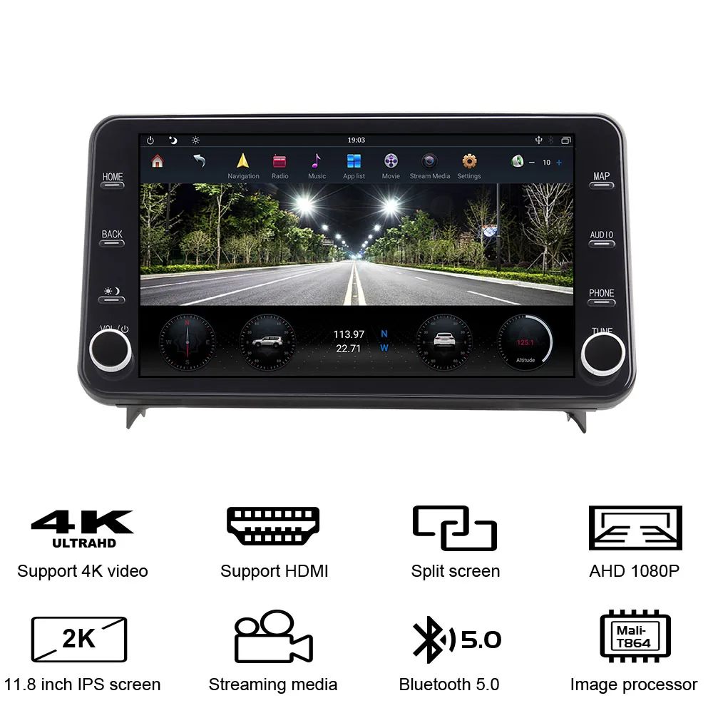 Android 11.8'' Carplay For Toyota RAV4 RAV 4 2019 2020 Car 2K Screen Radio GPS Navigation Audio DVD Player Multimedia Head Unit
Android 11.8'' Carplay For Toyota RAV4 RAV 4 2019 2020 Car 2K Screen Radio GPS Navigation Audio DVD Player Multimedia Head Unit