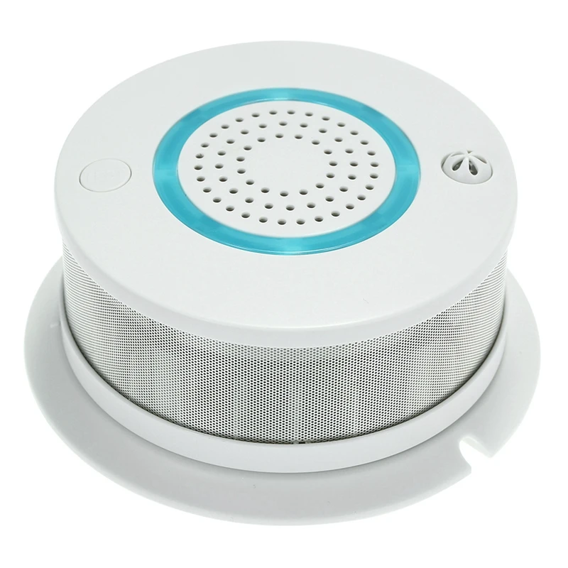Smart WIFI Fire Smoke Temperature Sensor Wireless Alarm Detector APP Control for Home Security System
Smart WIFI Fire Smoke Temperature Sensor Wireless Alarm Detector APP Control for Home Security System