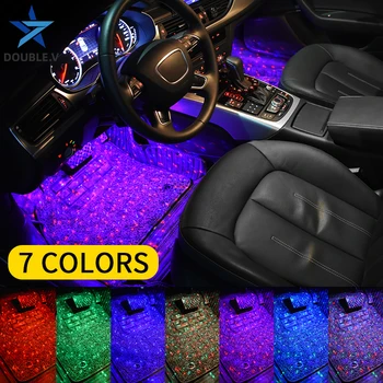 Car interior colorful ambient lights universal Car floor atmosphere lamp Wireless remote control lamp Car floor LED lights A12
Car interior colorful ambient lights universal Car floor atmosphere lamp Wireless remote control lamp Car floor LED lights A12