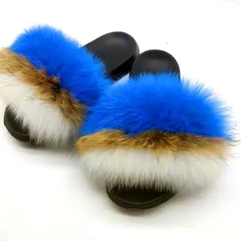 Woman Home Slippers Furry Fluffy Fox Fur Slippers Non-slip Indoor Feather Slippers Sandals Flip Flops Beautiful Female Shoes
Woman Home Slippers Furry Fluffy Fox Fur Slippers Non-slip Indoor Feather Slippers Sandals Flip Flops Beautiful Female Shoes