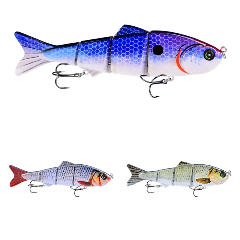 15.5CM/38G Premium 4 Sections Multicolor Swimbait Lures Fishing Tackle Sinking Wobblers Fishing Lures
15.5CM/38G Premium 4 Sections Multicolor Swimbait Lures Fishing Tackle Sinking Wobblers Fishing Lures