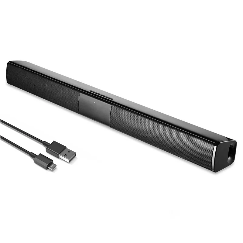 20W Sound Bar Wired and Wireless Bluetooth Home Surround SoundBar for PC Theater TV Speaker
20W Sound Bar Wired and Wireless Bluetooth Home Surround SoundBar for PC Theater TV Speaker