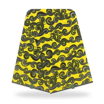 High Quality Yellow Color Real African wax fabric Nigerian Fabric Ankara 100% Cotton Prints Wax Fabrics 6yards Y20717-8
High Quality Yellow Color Real African wax fabric Nigerian Fabric Ankara 100% Cotton Prints Wax Fabrics 6yards Y20717-8
