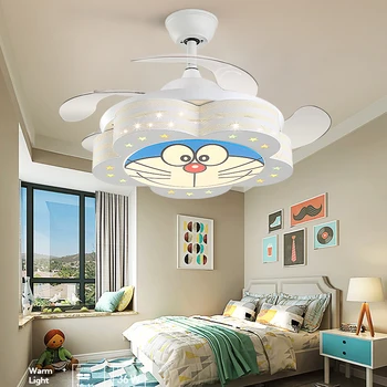 Nordic Modern Fan Chandelier Cartoon Children Room Ceiling Light Modern Simple Dining Room Bedroom LED Invisible Fan Lamp
Nordic Modern Fan Chandelier Cartoon Children Room Ceiling Light Modern Simple Dining Room Bedroom LED Invisible Fan Lamp