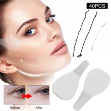40Pcs Instant Invisible Face Stickers Neck Eye Double Chin Lift V Shape Refill Tapes Thin Makeup Invisible Artifact Patch
40Pcs Instant Invisible Face Stickers Neck Eye Double Chin Lift V Shape Refill Tapes Thin Makeup Invisible Artifact Patch