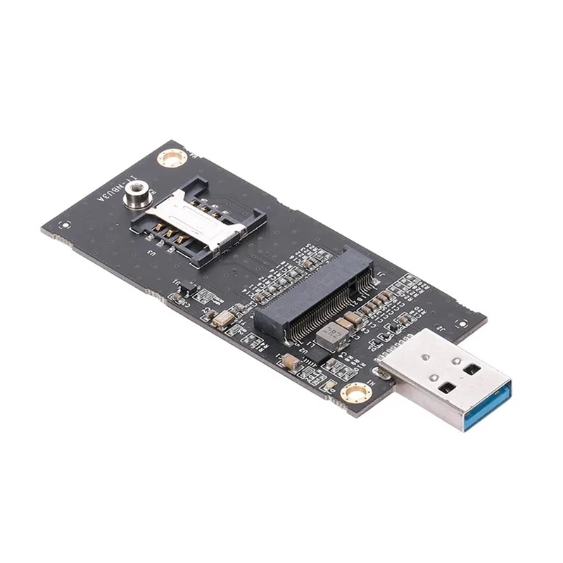NGFF M.2 Key B to USB 3.0 Adapter Converter Card Board Desktop PC Add on Card with SIM Card Slot
NGFF M.2 Key B to USB 3.0 Adapter Converter Card Board Desktop PC Add on Card with SIM Card Slot