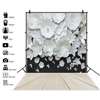 Laeacco Wooden Floor Paper Flower Handmade Wall Baby Child Portrait Photographic Backgrounds Photo Backdrops Photo Studio 
Laeacco Wooden Floor Paper Flower Handmade Wall Baby Child Portrait Photographic Backgrounds Photo Backdrops Photo Studio