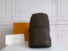 

Luxury designer messenger bag Avenue Damier Graphite shoulder bags Crossbody Bagshigh quality fashion chest bag wallet clutch