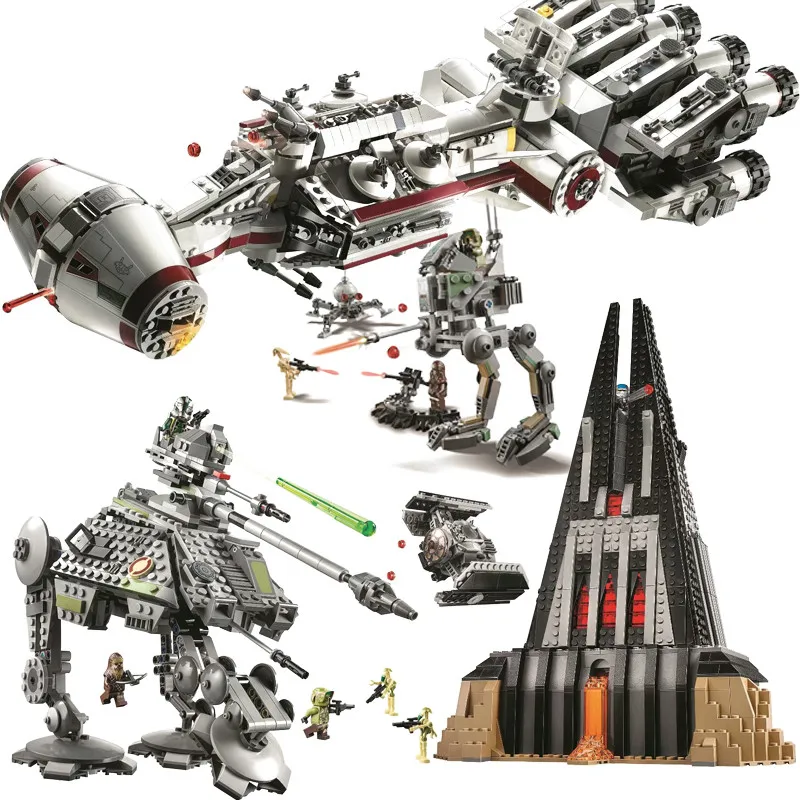 Star Wars Tantive IV Rebel Blockade Runner Model Darth Vader's Castle Building Blocks Bricks Compatible Lepining 75244 Kids Toys
Star Wars Tantive IV Rebel Blockade Runner Model Darth Vader's Castle Building Blocks Bricks Compatible Lepining 75244 Kids Toys