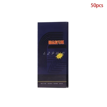 50 Sheets Carbon Paper Double Sided Carbon Copier Stencil Transfer Paper Stationery Supplies 48K
50 Sheets Carbon Paper Double Sided Carbon Copier Stencil Transfer Paper Stationery Supplies 48K