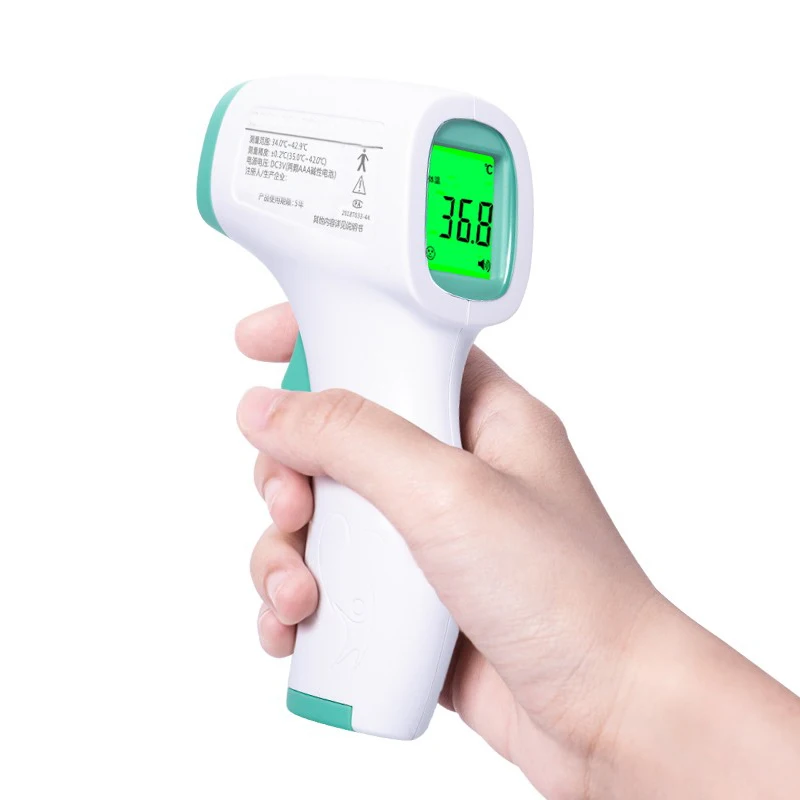 Newest Handheld Infrared Thermometer Forehead Body Temperature Meter Non-contact Measuring Adult Baby Promotion
Newest Handheld Infrared Thermometer Forehead Body Temperature Meter Non-contact Measuring Adult Baby Promotion