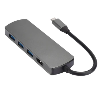 8-in-1 Multifunctional Docking Station Type-C to HDMI USB HUB with PD Charging Indicator High Quality 
8-in-1 Multifunctional Docking Station Type-C to HDMI USB HUB with PD Charging Indicator High Quality