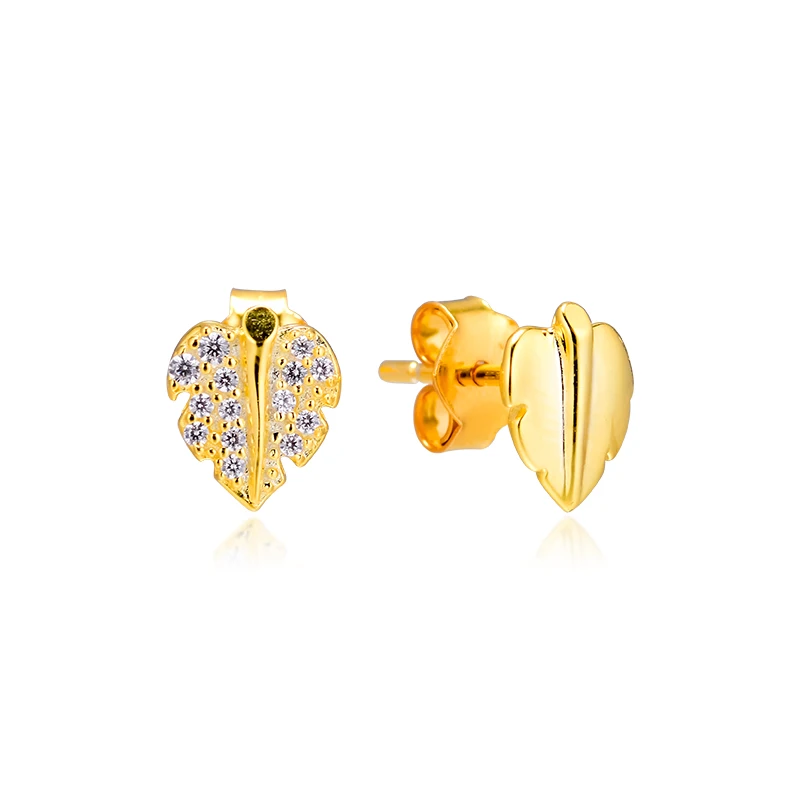 Shining & Sparkling Leaf Stud Earrings for Women Jewelry 925 Sterling Silver Earrings Golden Shine Jewelry Pave Stones Earrings
Shining & Sparkling Leaf Stud Earrings for Women Jewelry 925 Sterling Silver Earrings Golden Shine Jewelry Pave Stones Earrings