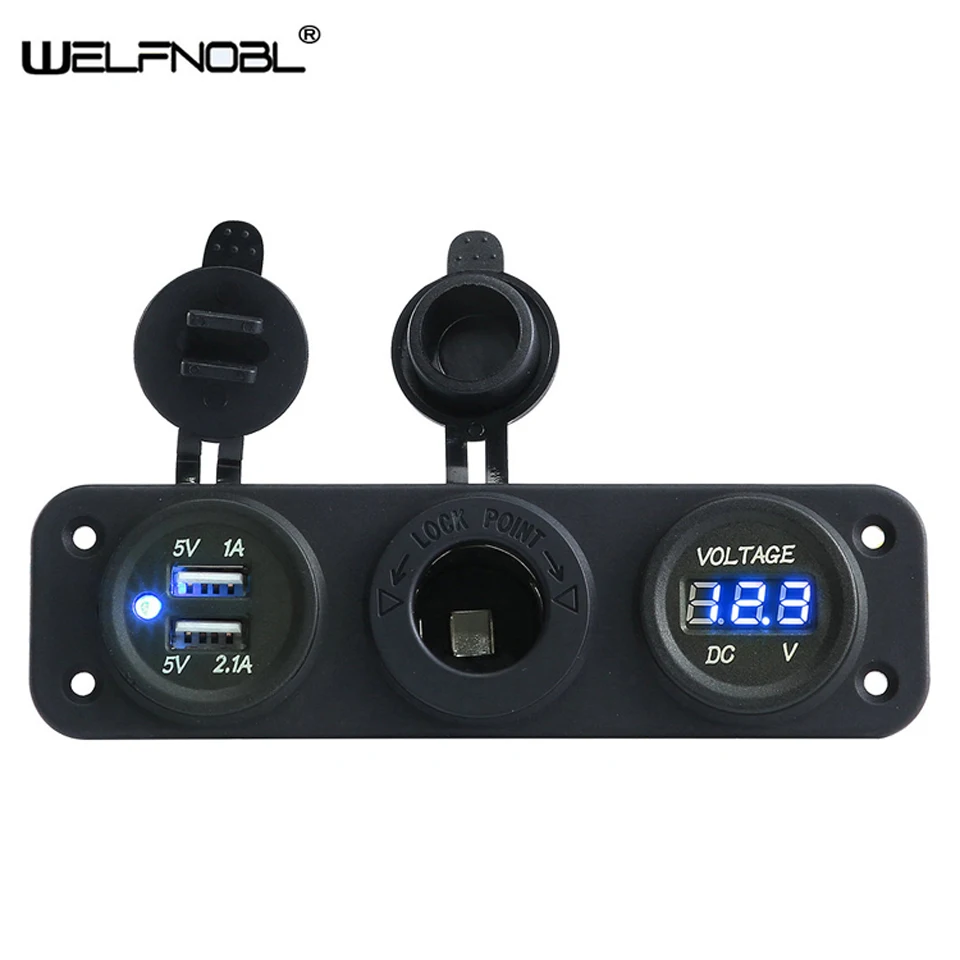 3 In 1 Tent Hole Panel Universal 12V Power Outlet Receptacle Electric Cigarette Lighter Socket
3 In 1 Tent Hole Panel Universal 12V Power Outlet Receptacle Electric Cigarette Lighter Socket