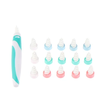 1 Set Practical New Ear Wax Removal 16 Tips Spiral Smart Ear Care Clean Ear Removal Ear Cleaner Spoon Plugs Spirals Care Tool
1 Set Practical New Ear Wax Removal 16 Tips Spiral Smart Ear Care Clean Ear Removal Ear Cleaner Spoon Plugs Spirals Care Tool
