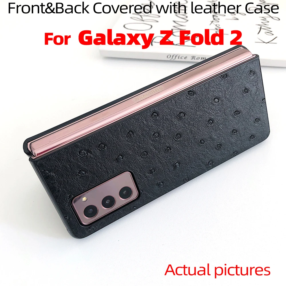For Galaxy Z Fold 2 Case for Galaxy Z Fold2 5G front and back covered with Luxury leather Case For Galaxy Z Fold2 5G Case
For Galaxy Z Fold 2 Case for Galaxy Z Fold2 5G front and back covered with Luxury leather Case For Galaxy Z Fold2 5G Case