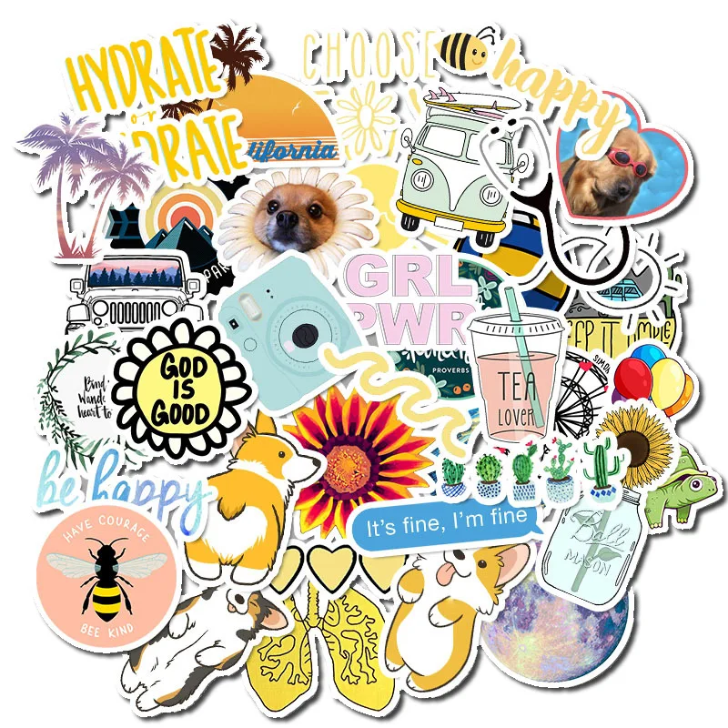 50 Pcs Cute Stickers Custom Stickers Logo Stickers Scrapbooking Papelaria Not Repeating Simple Style Corgi Sticker Flakes TZ131D
50 Pcs Cute Stickers Custom Stickers Logo Stickers Scrapbooking Papelaria Not Repeating Simple Style Corgi Sticker Flakes TZ131D