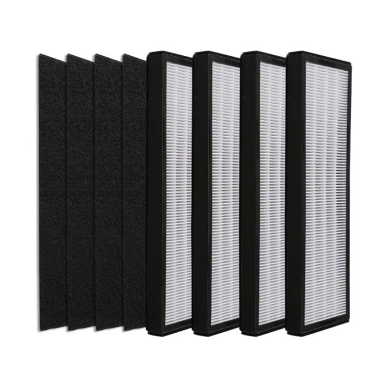 4 Pcs HEPA Filters and 4 Pcs Pre-Filters for GermGuardian Air Purifier AC4300/AC4800 and Replacement FLT4825 Filter
4 Pcs HEPA Filters and 4 Pcs Pre-Filters for GermGuardian Air Purifier AC4300/AC4800 and Replacement FLT4825 Filter