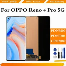 Bloc écran tactile LCD AMOLED, 5G, pour OPPO Reno4 Pro CPH2089=