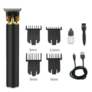 Hair Trimmer Barber Professional Hair Clipper T Outliner Cordless T-Blade Trimmer Hair Cutting Machine Beard Trimmer USB
Hair Trimmer Barber Professional Hair Clipper T Outliner Cordless T-Blade Trimmer Hair Cutting Machine Beard Trimmer USB