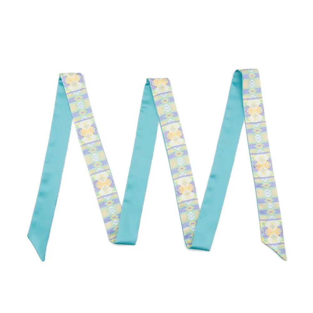 63" Womens Silk Floral Neck Bow Skinny Scarf Bandeau Hair Scarves for Women Vintage Ribbon Headband
63" Womens Silk Floral Neck Bow Skinny Scarf Bandeau Hair Scarves for Women Vintage Ribbon Headband