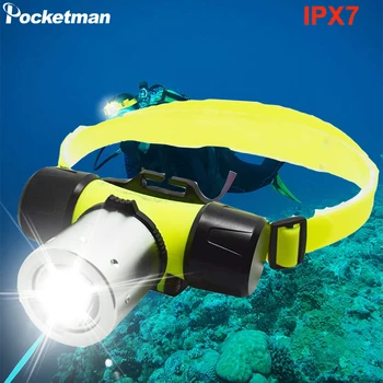 8000 Lumens Bright Waterproof Diving HeadLamp Powerful Flashlight 18650 Battery Led Lithium Ion T6 Swimming Outdoor Headlamp
8000 Lumens Bright Waterproof Diving HeadLamp Powerful Flashlight 18650 Battery Led Lithium Ion T6 Swimming Outdoor Headlamp